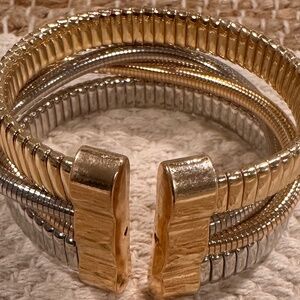 Silver & Gold Bracelet